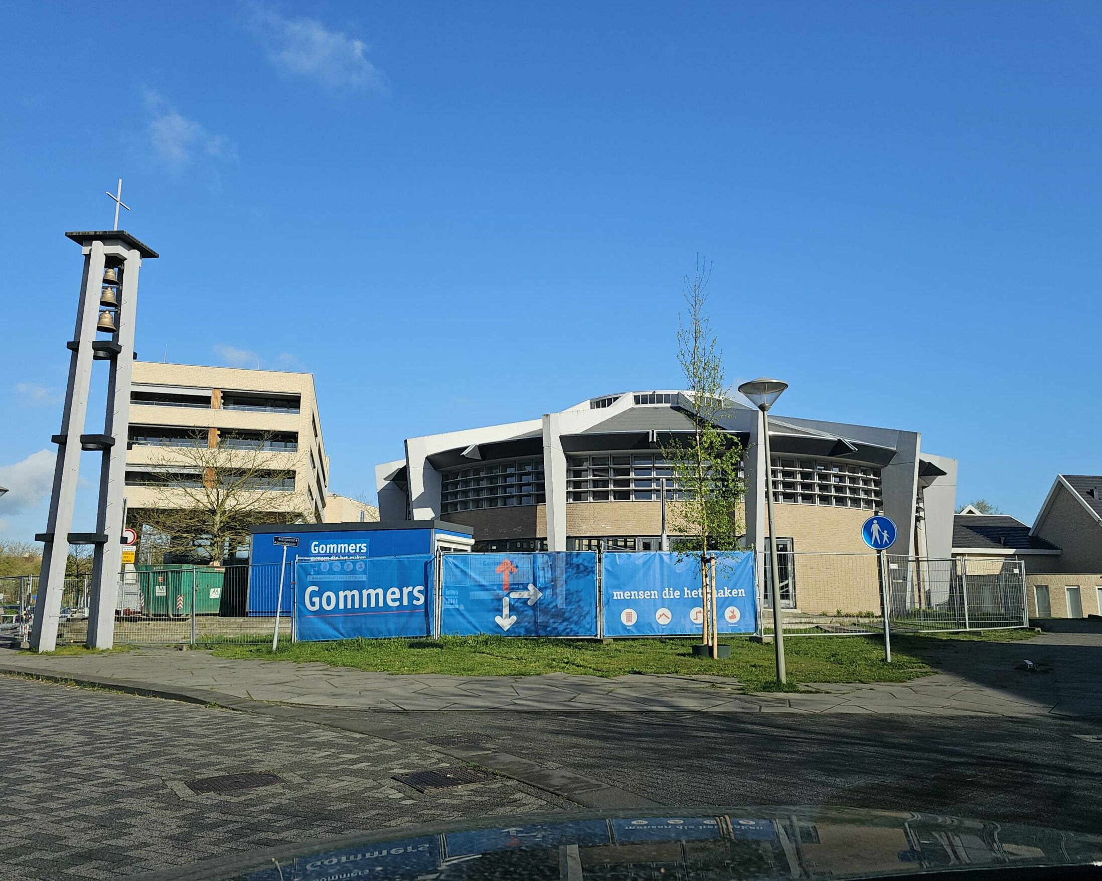 Onze producten Op maat gemaakt bouwhekdoek voor een bouwproject